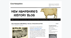 Desktop Screenshot of cowhampshireblog.com
