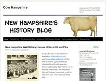 Tablet Screenshot of cowhampshireblog.com